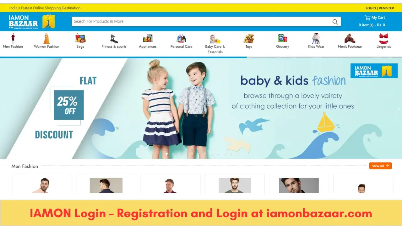 IAMON Login – Registration and Login at iamonbazaar.com