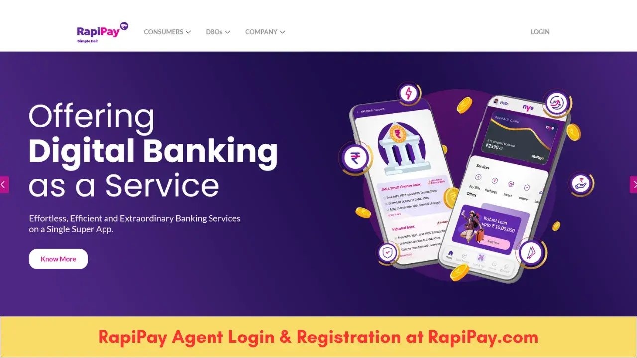 RapiPay Agent Login & Registration at RapiPay.com