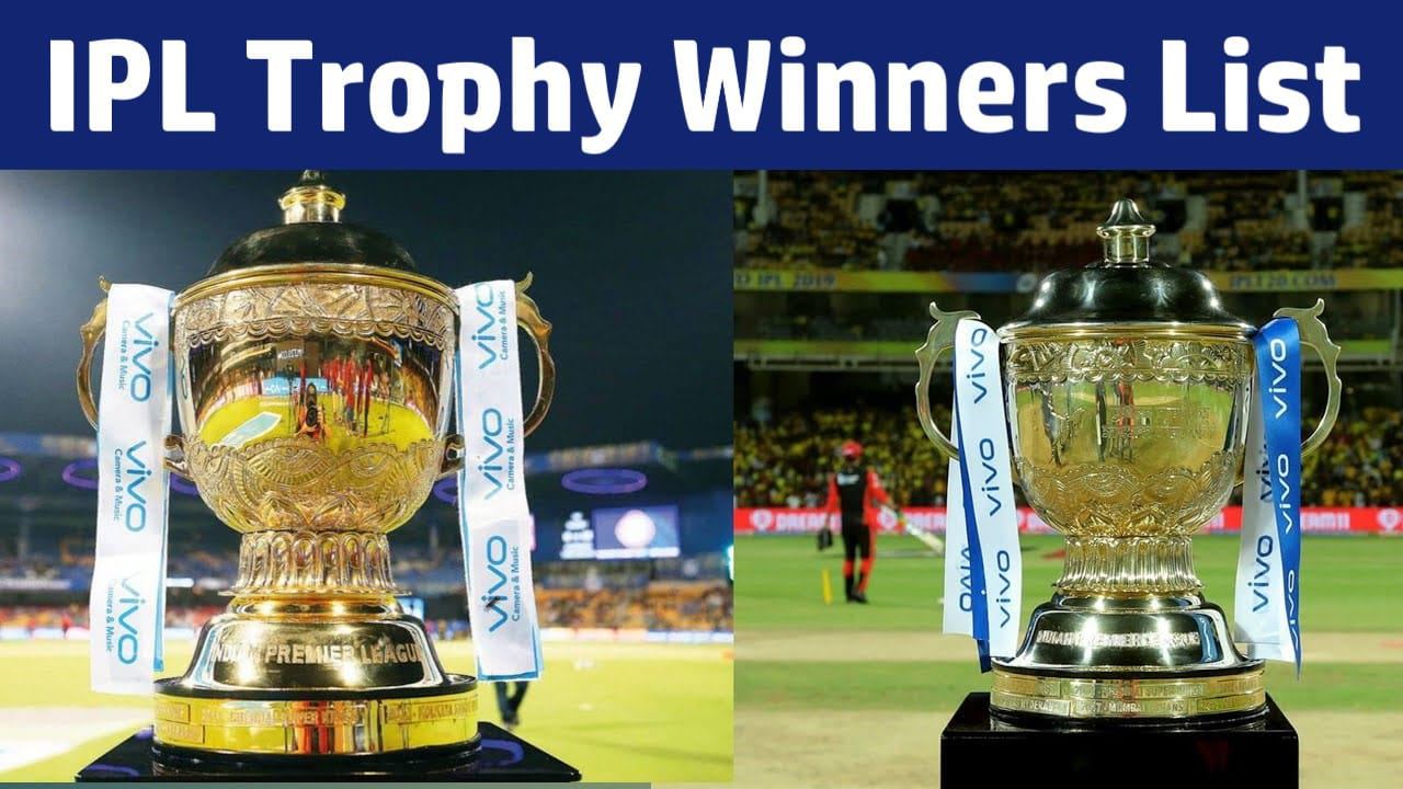 IPL Winners List from 2008 to 2023 Orange Cup, Purple Cap Winners
