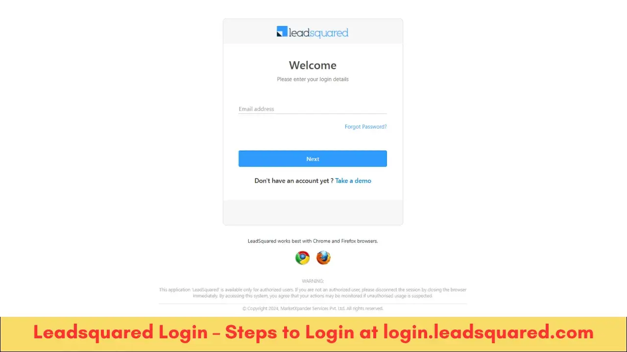 Leadsquared Login – Steps to Login at login.leadsquared.com